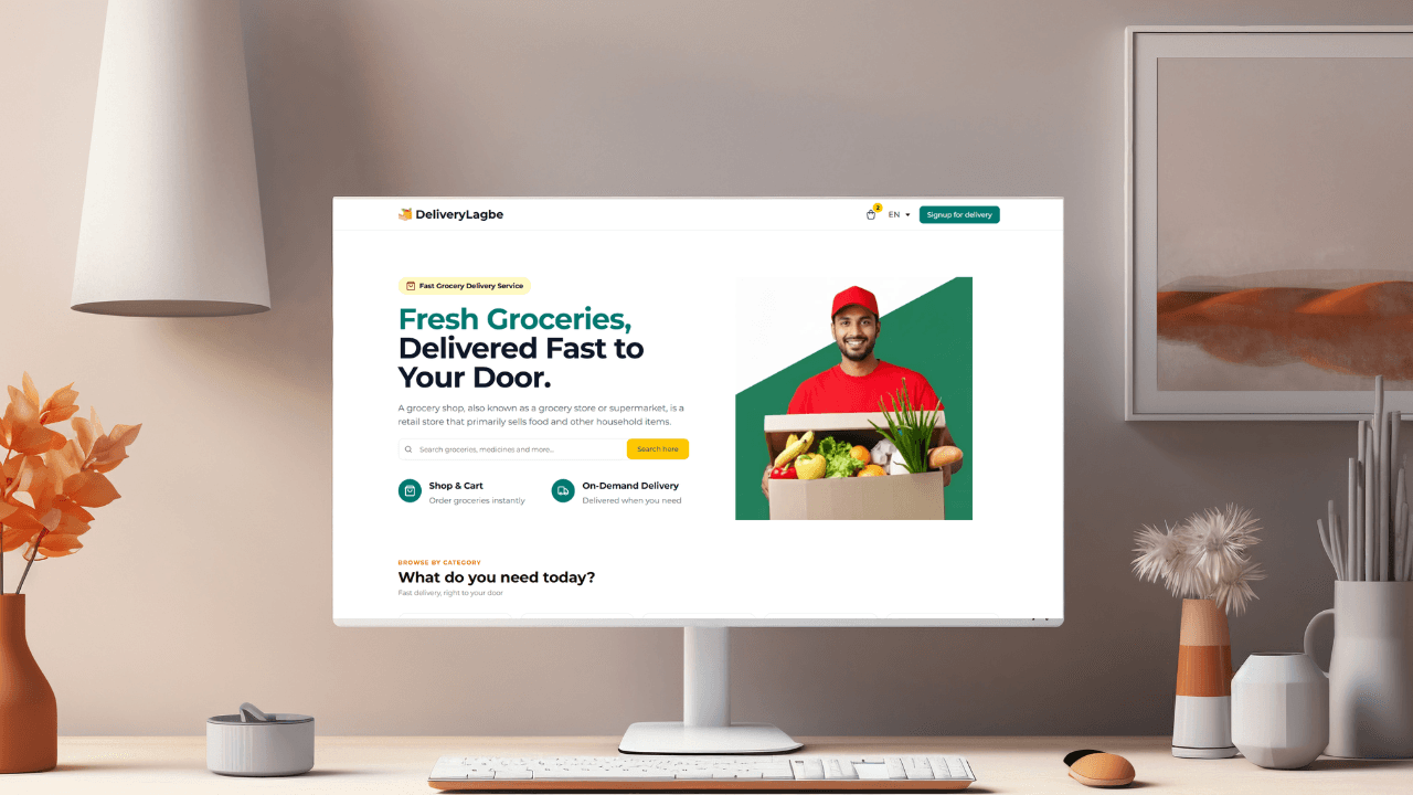 DeliveryLagbe – Home Grocery Delivery Platform